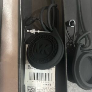 Michael Kors Black AirTag Holders